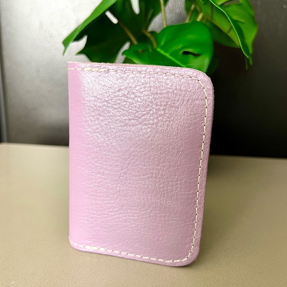 SOLD JELLYFISH VERTICAL BIFOLD WALLET Portland leather goods - Picture 3 of 3